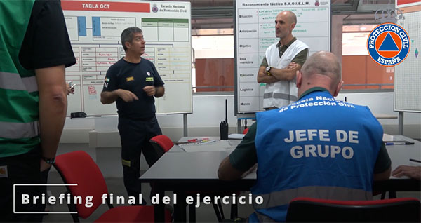 Alumnos y profesores durante el curso